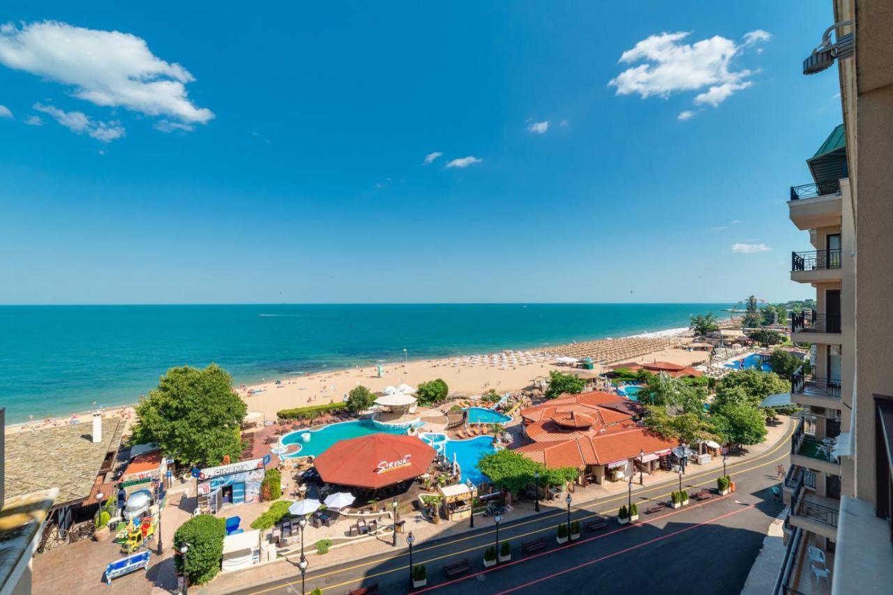 Admiral Amazing Sea View Apartment Golden Sands Exterior photo